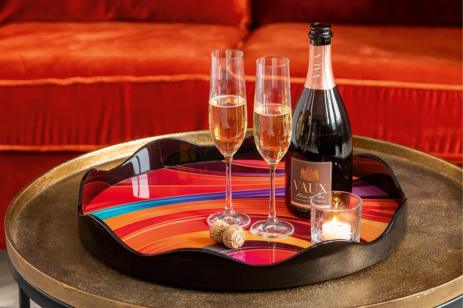 Wohnwelten Tablett Spectral Flow